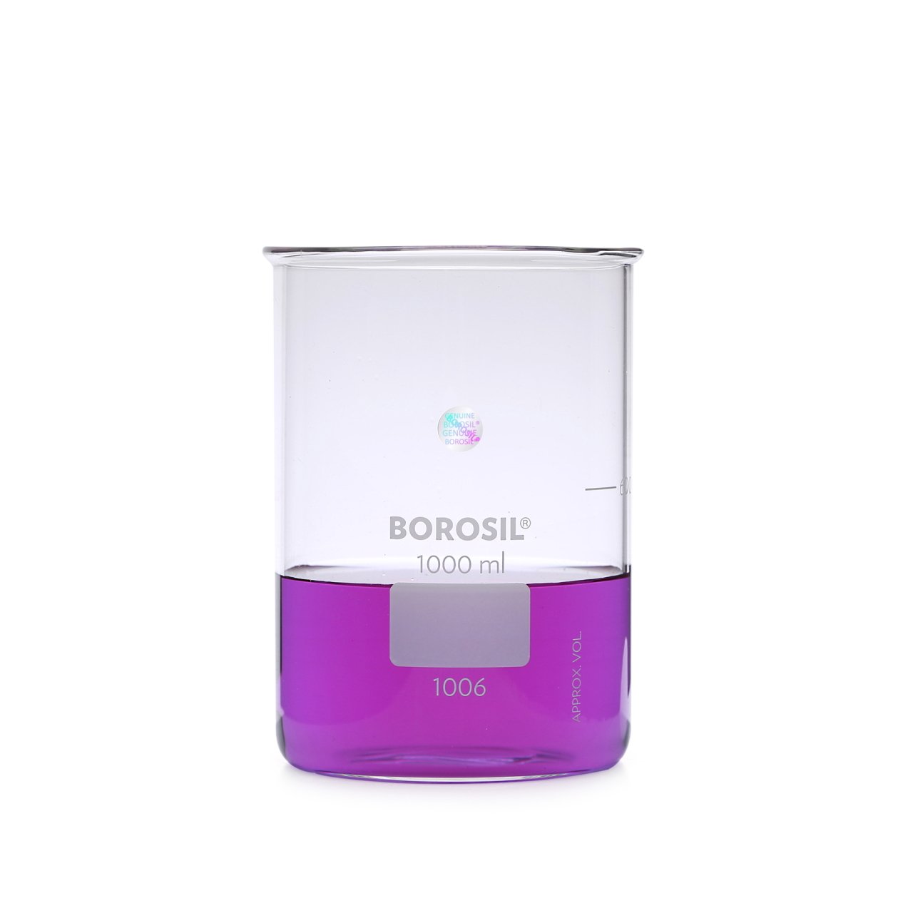 Borosil Cam Beher 1000 ml - Tablet Parçalama Cihazına Uygun - Image 2