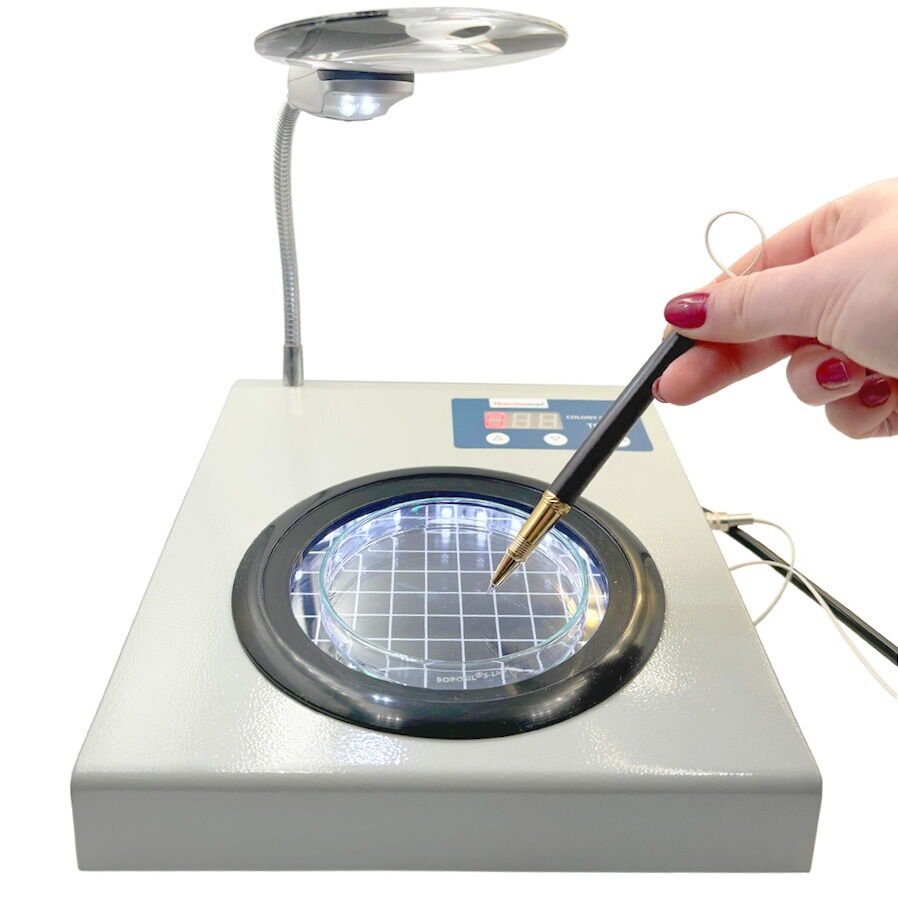 Thermomac TC20 Koloni Sayım Cihazı - Yarı Otomatik Koloni Sayıcı - Colony Counter - Image 4