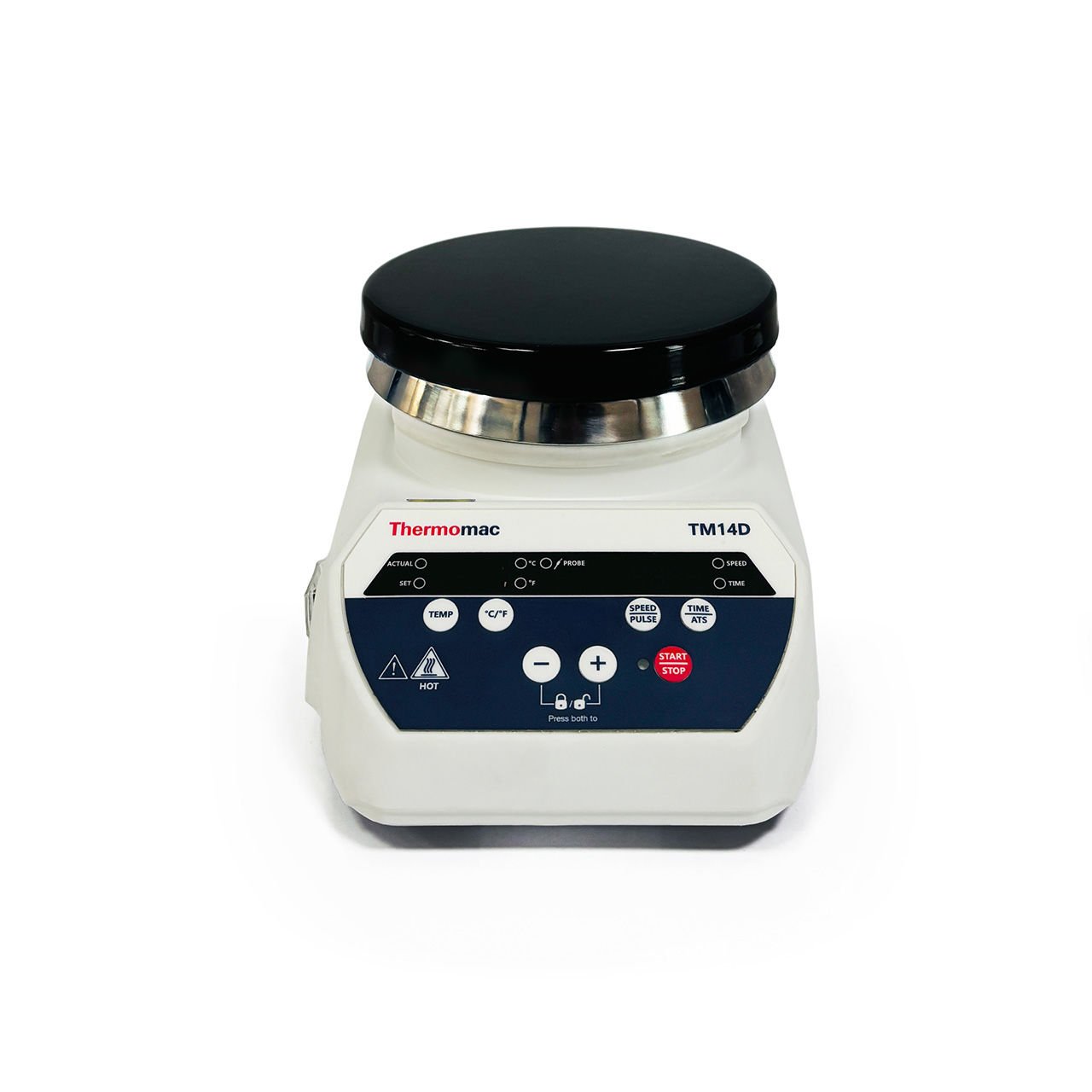 Thermomac TM14D Dijital Isıtıcılı Manyetik Karıştırıcı 10L - Digital Hot Plate Stirrer - 10 Litre Isıtıcı Tabla - Görsel 3