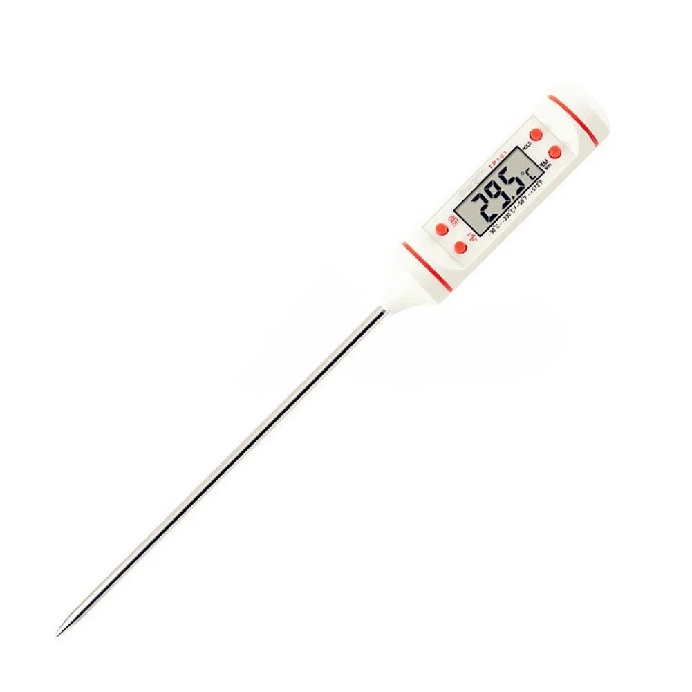 Dijital Termometre TP101 - Metal Problu Sıcaklık Ölçer - Daldırma Tipi Gıda Termometresi - Image 2